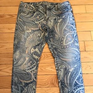 AEO Paisley Printed Jeggings